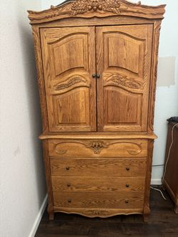 Dresser And Armoire