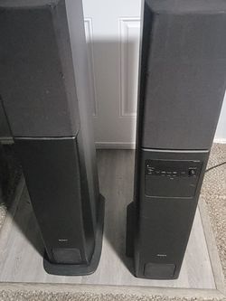 SONY SA-VA3 STAND ALONE TOWER SPEAKERS 🔊 