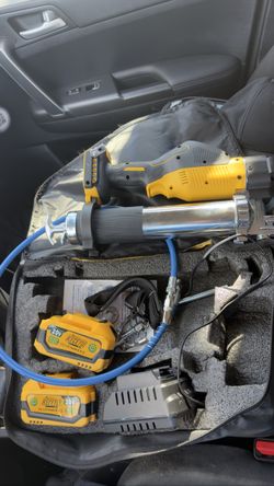KECEYU Cordless Grease Gun Kit - Electric Grease Gun with Batteries