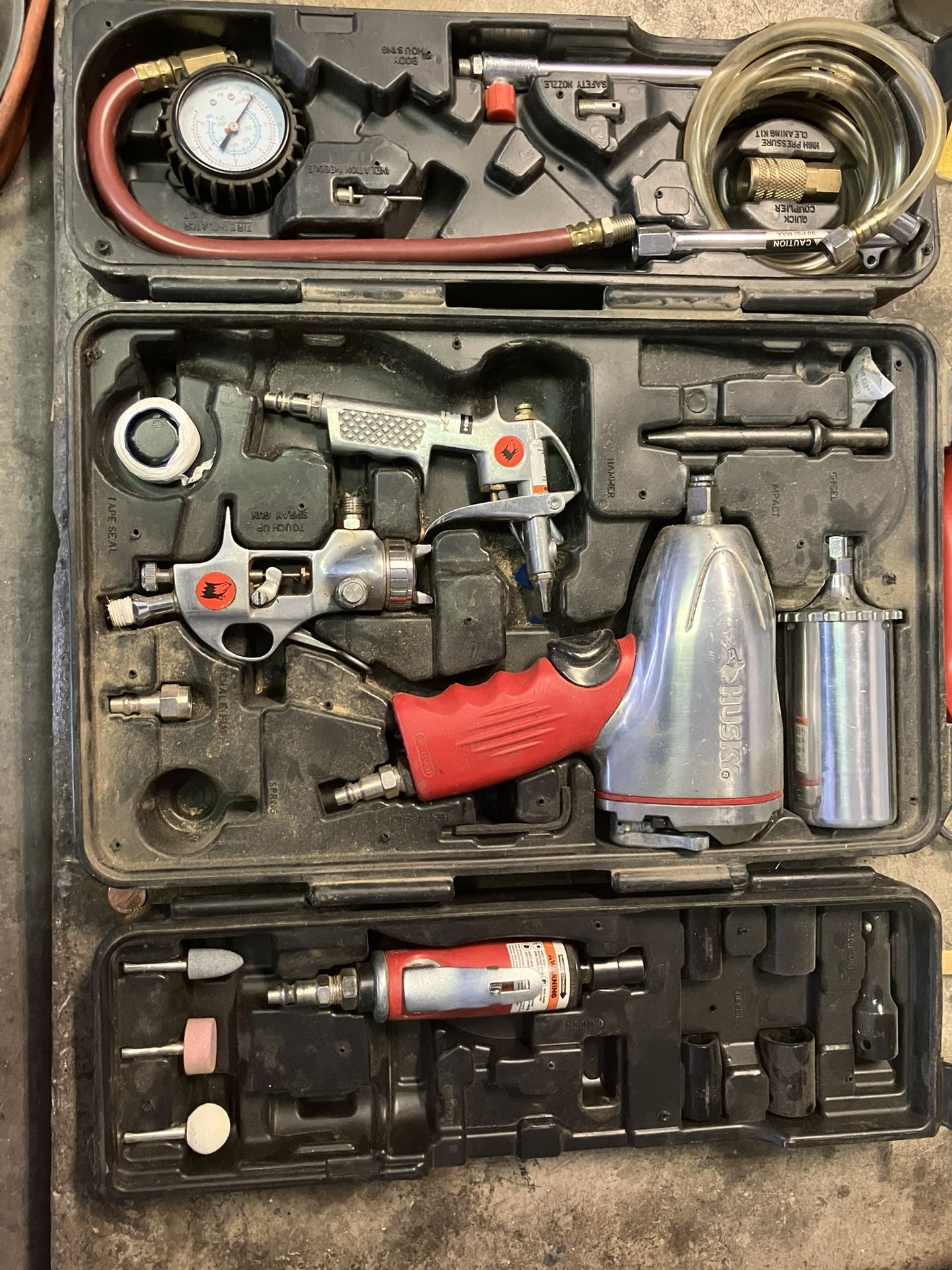 Husky Airtool Set (new/unused)
