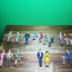 1950s Dollhouse Figures Rare