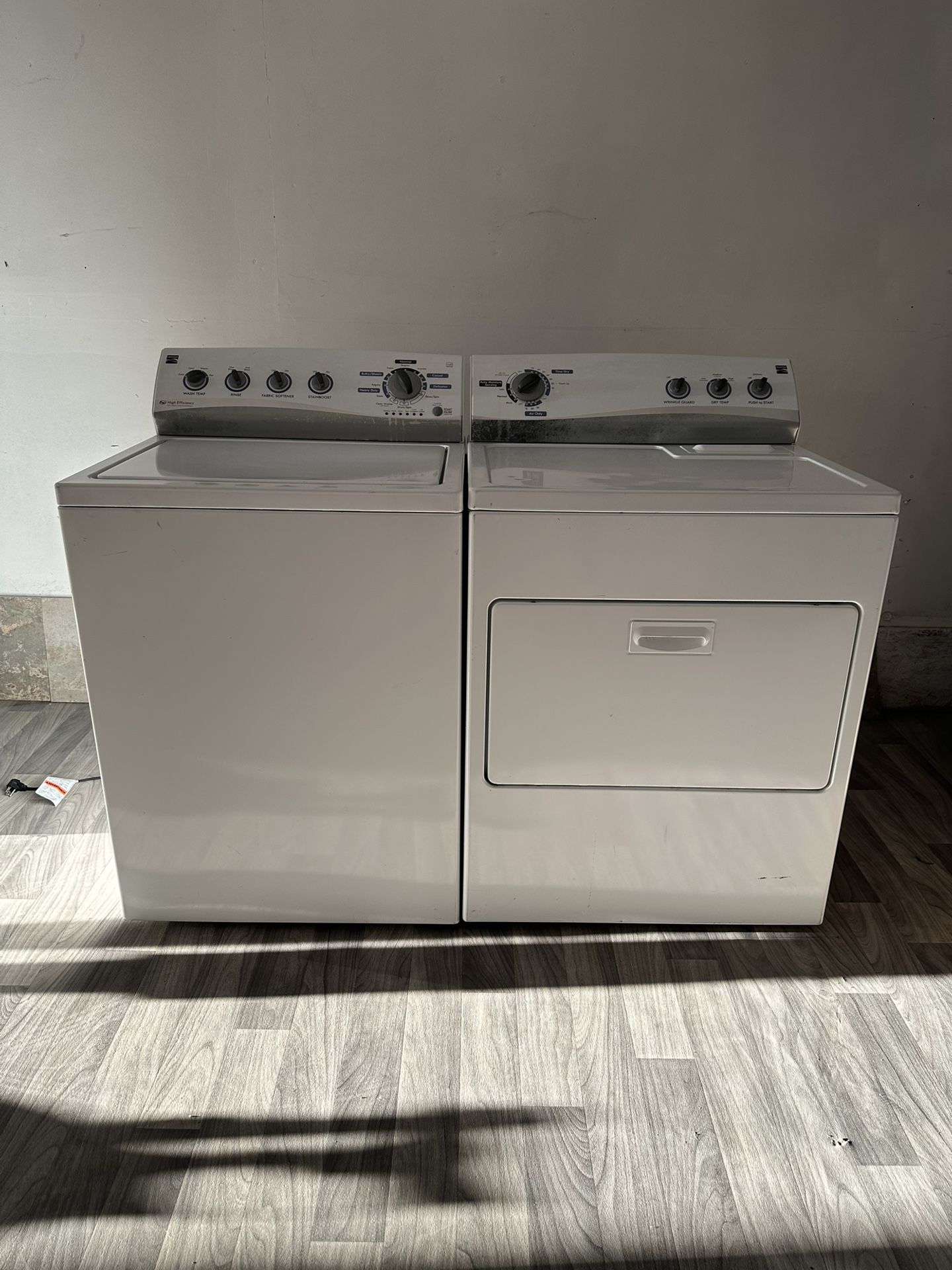 Kenmore Washer And Gas Dryer 