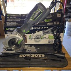 Genesis 4 And 1/2 In Handheld Circular Saw Corded