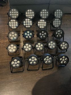 LED par lights - DJ & stage lighting