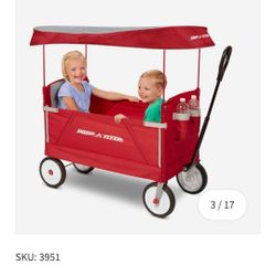 KIDS RADIO FLYER WAGON 