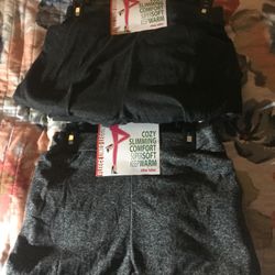 Brand New Fleece Lining Leggings 2piece Set