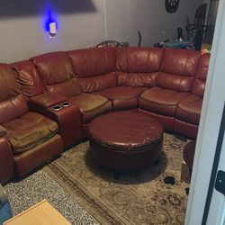 Used Couch And Ottoman 