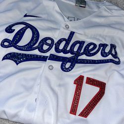 Dodgers OHTANI FULL BLING Jersey 2x 