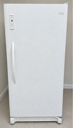 Frigidaire Upright Freezer with Shelves and Door Storage
