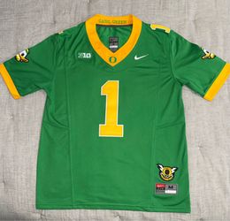 NEW Oregon stitched Dakorian Moore Jersey