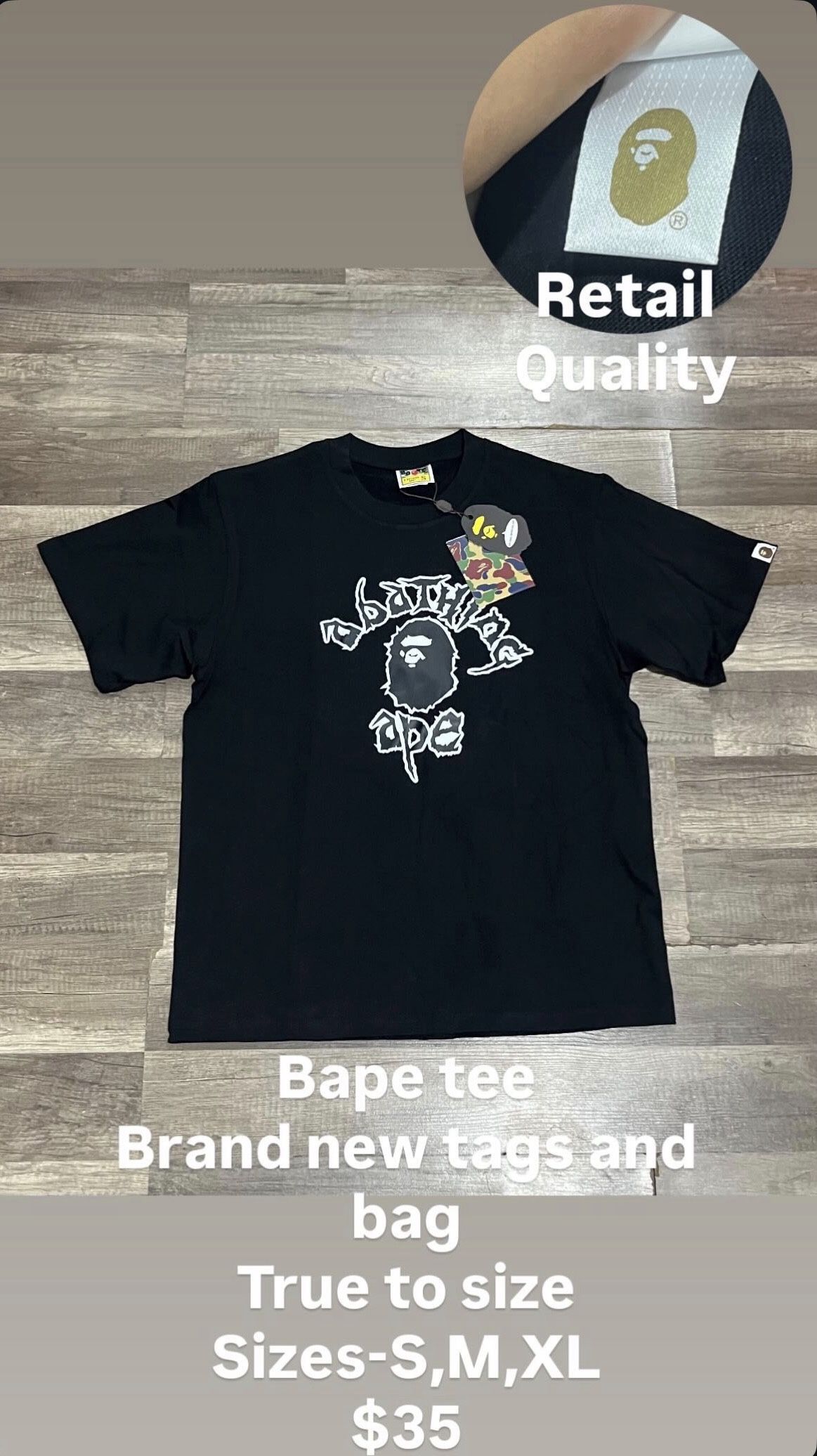 Bape Tees