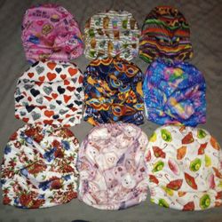 61 Cloth Diapers and Inserts