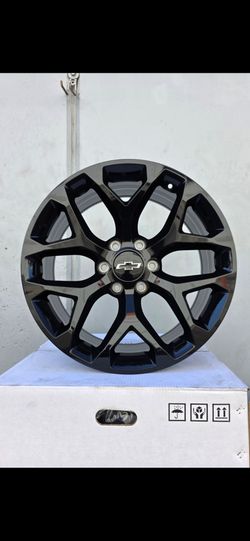 20" CHEVY rims 20x9 gloss black