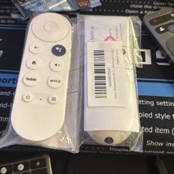 Replacement Remote for Chromecast and Google TV Streamer with Google TV Built-in.