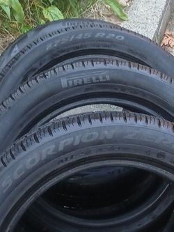 4 Pirelli Scorpion Zero 275/45/R20