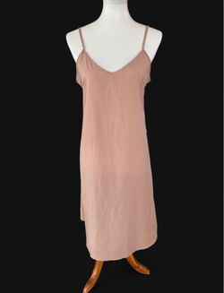 NWOT VICI Taupe Slip Dress Size M