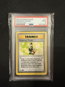 Pokémon Trader 1st Edition PSA 9