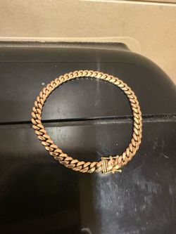 Gold Cuban bracelet 25grams