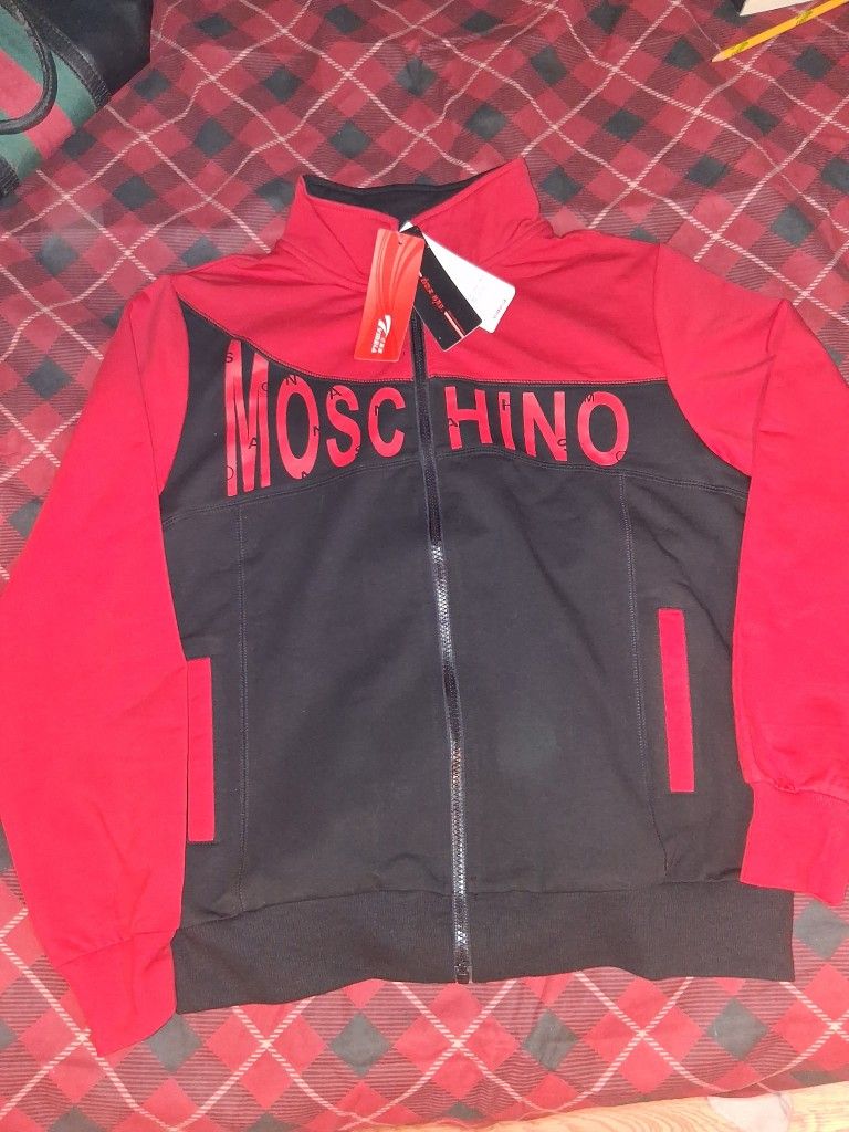 Vintage Moschino Red And black Jacket