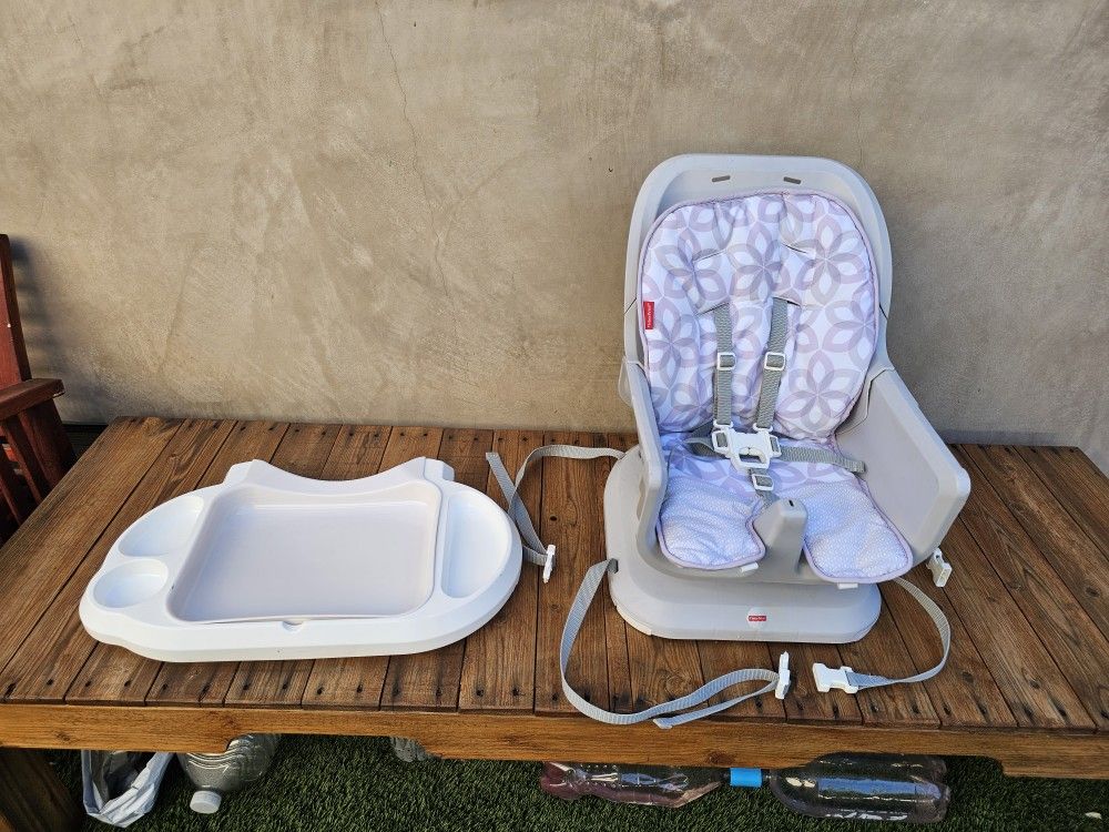 Fisher Price SpaceSaver High Chair with Tray