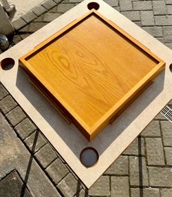 Custom made domino table