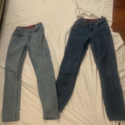 Kids Boys Size 16 Levi Jeans Bundle 