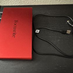 Focusrite Scarlett 2i2 4th Gen Audio Interface
