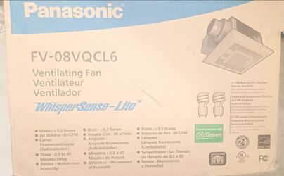 Panasonic FV-08VQCL6 WhisperSense-Lite Ventilating Fan
