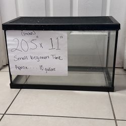 Small Tank 10 Gallons Terrarium 