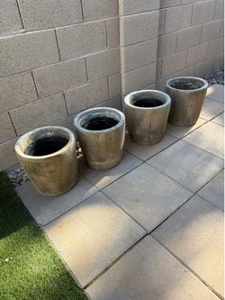 Stone planters 4
