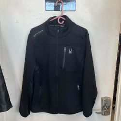 Spyder Men's Jacket - Full Zip Up Soft Encore Fleece Jackets for Men (Size M)