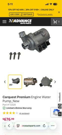 BMW  T2320 – Water Pump