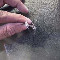 Sterling Silver Wing Ring 