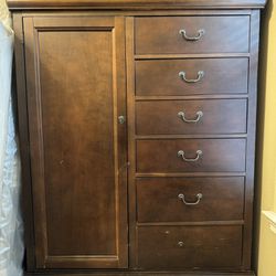 Solid Wood Armoire/ Chest