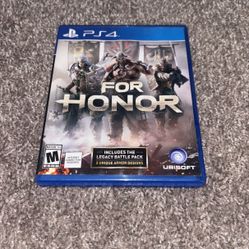 For Honor PS4 