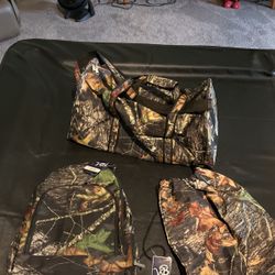 Coordinating Camo Duffle, Backpack And Gym Bag