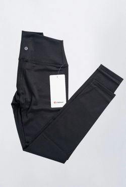 Black align-leggings