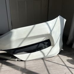 Civic front bumper white