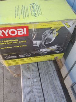 Ryobi 10 " Miter Saw 14 AMP Motor