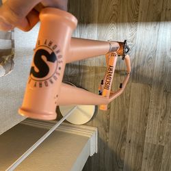 Sunday Discover Peach Bmx Frame