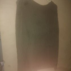 Dark Green Knitted Sweatshirt