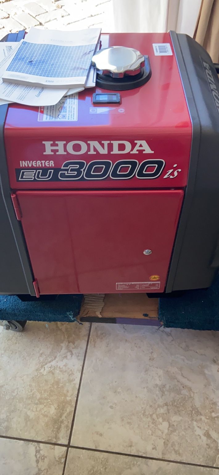 Honda EU3000is generator Brand New