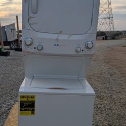 GE Stacked Laundry Center
