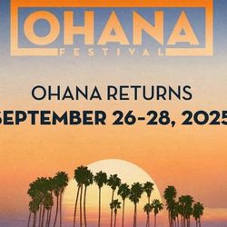 Ohana Festival  Wristbands FREE SATURDA