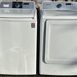  Samsung Washer & Gas Dryer Set – $399  (Top load)