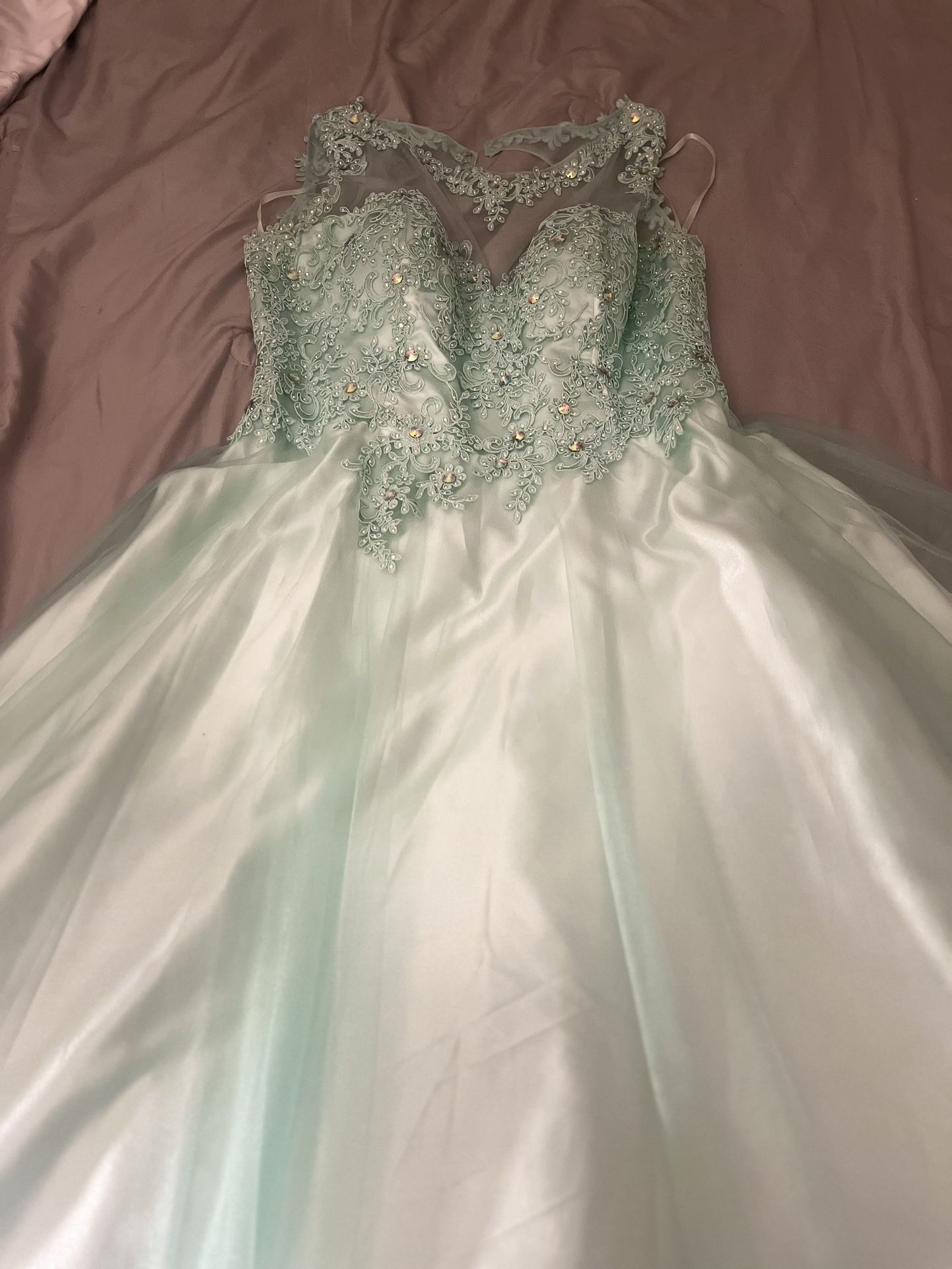 Turquoise Formal Dress