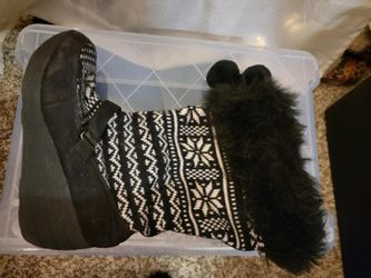 Knite Boots With Heel Women’s Size 9