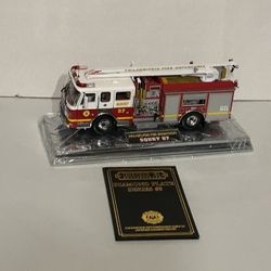 Die Cast Code 3 Philadelphia Fire Truck American La France Squirt 57