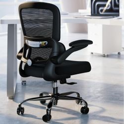 Ergonomic Office Chair Adjustable Lumbar Support Mesh Computer Desk Chair Black