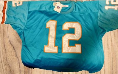 VTG Mitchell & Ness NFL Miami Dolphins 1967 Bob Griese # 12 Jersey Throwbacks Size 60 New with Tags
